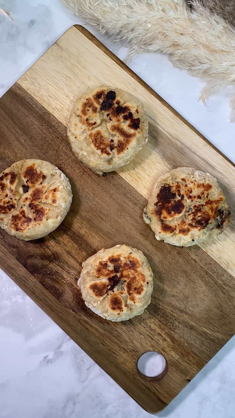 Two Cheeses Filled Flatbreads