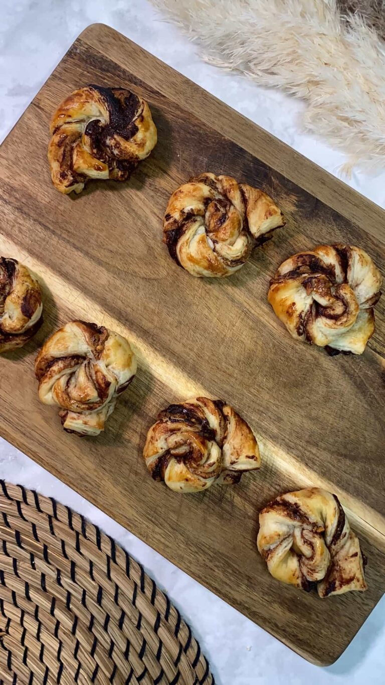 Chocolate Almond Butter Knots