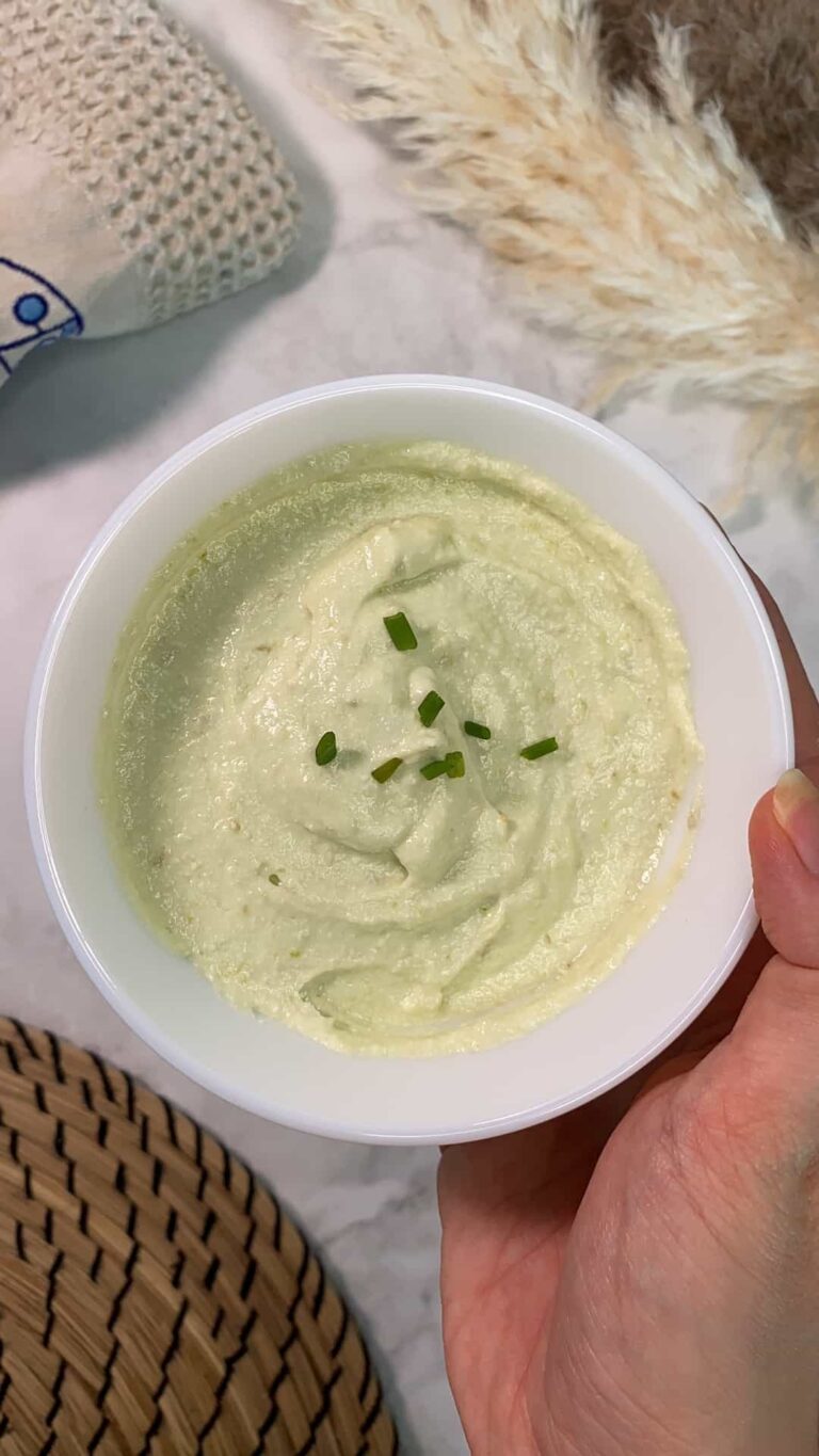 Spicy Cottage Cheese Avocado Lime Dip