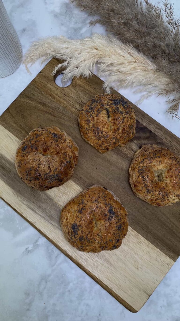 Protein Cottage Cheese Bagels