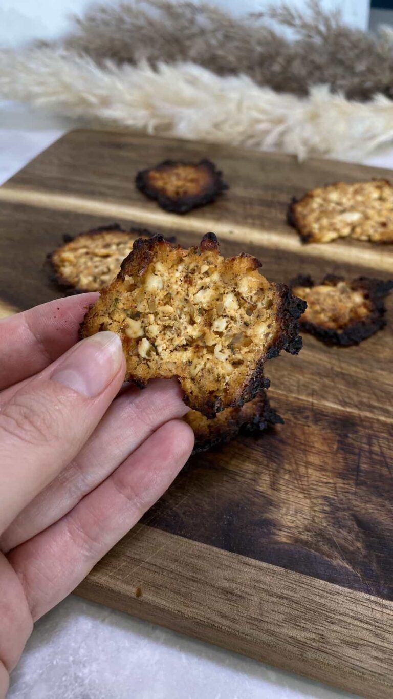 High Protein Cottage Cheese Chips