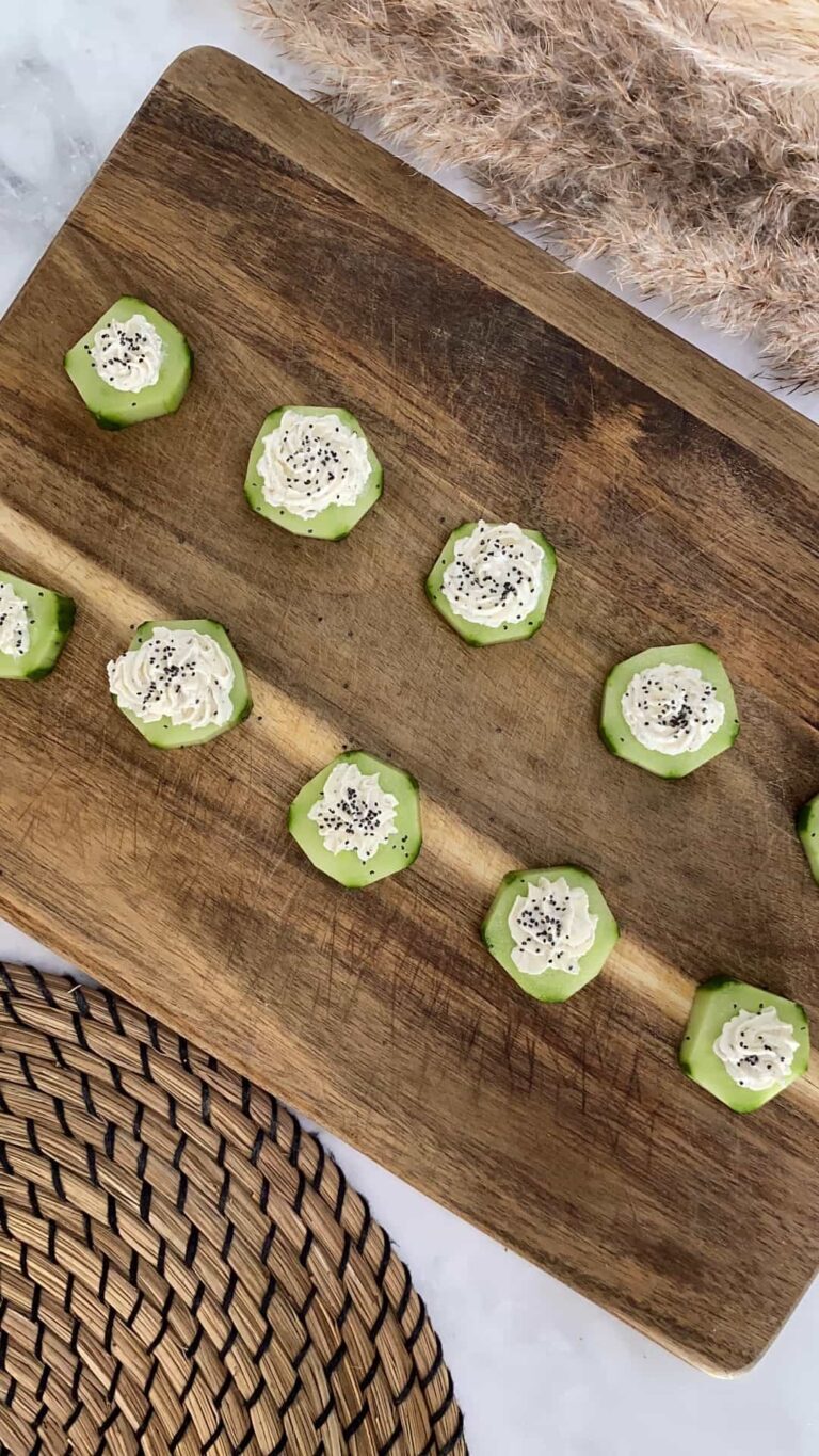 Cream Cheese Cucumber Bites